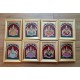 Ashtalakshmi Glass painting series
